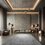 فرش چشمه بژ ۱۲۰۰ شانه نئوکلاسیک در دکوراسیون مدرن